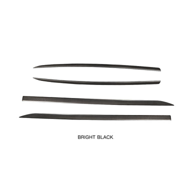 Create Carbon Dry Carbon Fiber Window Molding Frame Trim Cover Set (4PCS) for Nissan Z 400Z RZ34 Fairlady Z 2023-2026+