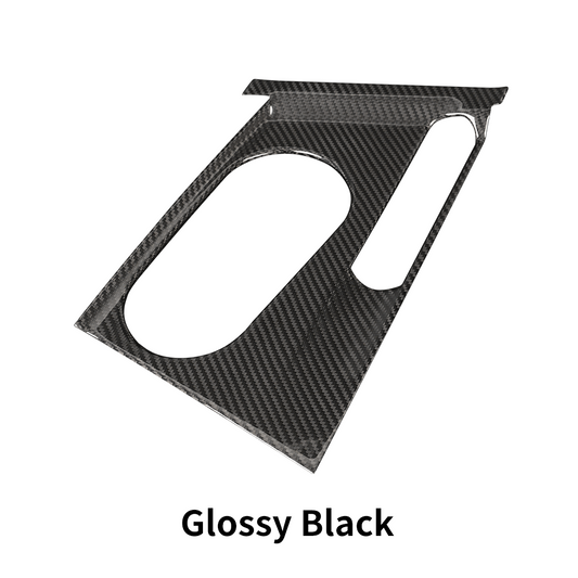 Create Carbon Dry Carbon Fiber Cup Holder Panel Cover for Hyundai Elantra N 2022+ (LHD)