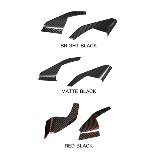 Create Carbon Dry Carbon Fiber Wind Deflectors for Honda Civic Type R FL5 (11th Gen)