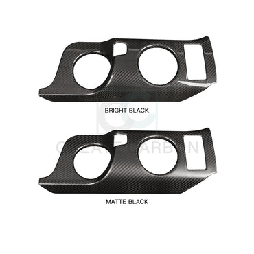 Create Carbon Dry Carbon Fiber Center Console Cup Holder Insert for Nissan Z RZ34 400Z Fairlady Z 2023-2026+