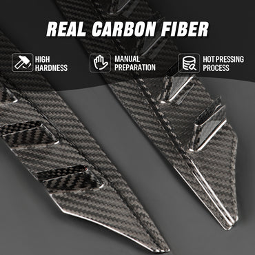 Create Carbon Carbon Fiber Side Fender Vent Cover Trim for 11th Gen Honda Civic Type R FL5 – Sporty Exterior Upgrade