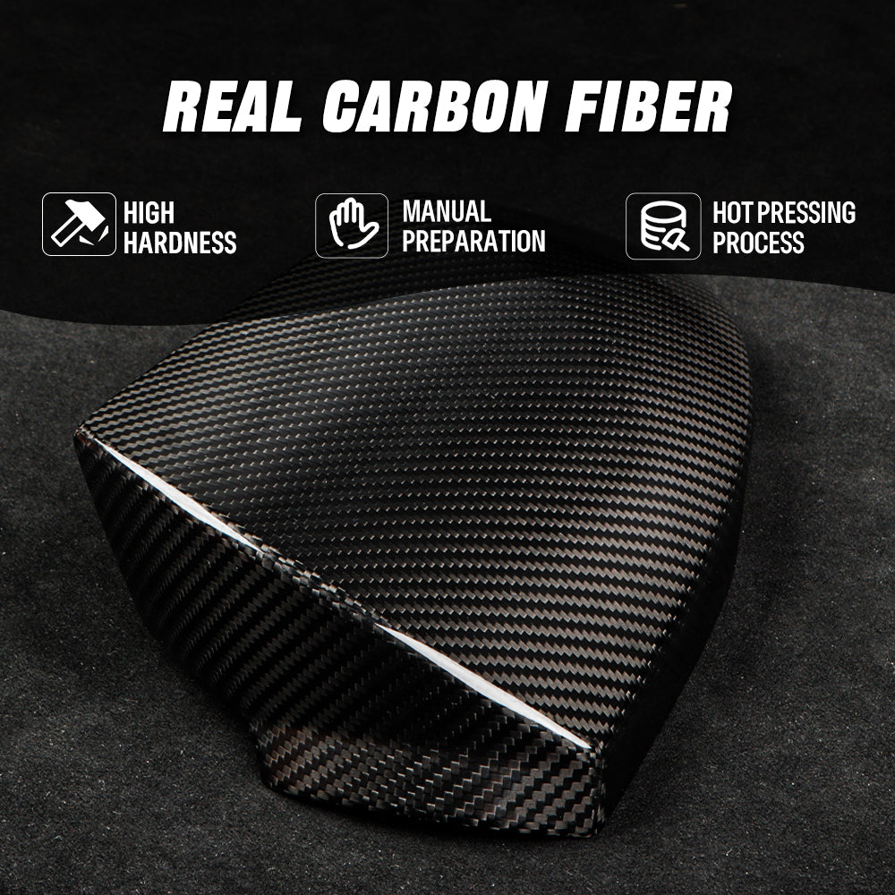 Create Carbon Dry Carbon Fiber Side Rearview Mirror Cover Caps for Hyundai Elantra N 2024+