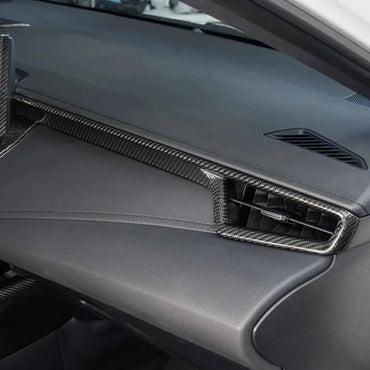 Create Carbon Dry Carbon Fiber Dashboard Air Vent Covers for Toyota GR Corolla 2023+