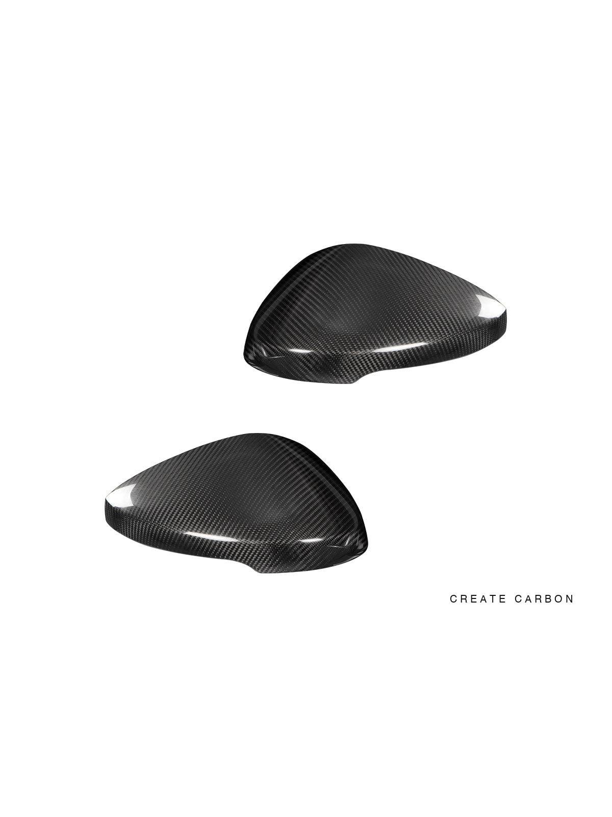 Acura Integra Type S DE5 dry carbon fiber side mirror covers – pair product view