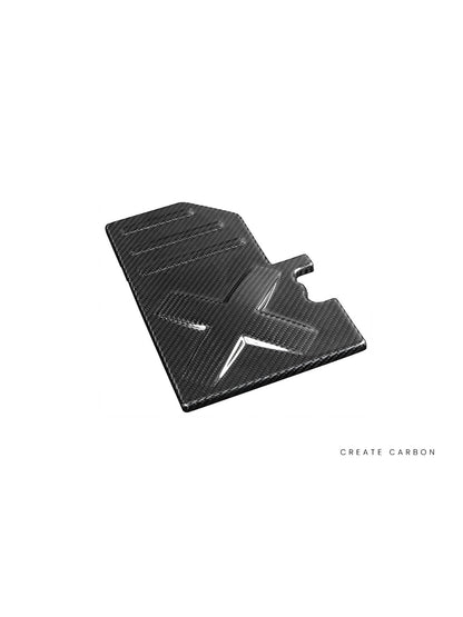 Fuse Box Cover Trim for Honda Civic Type R FL5 in dry carbon fiber