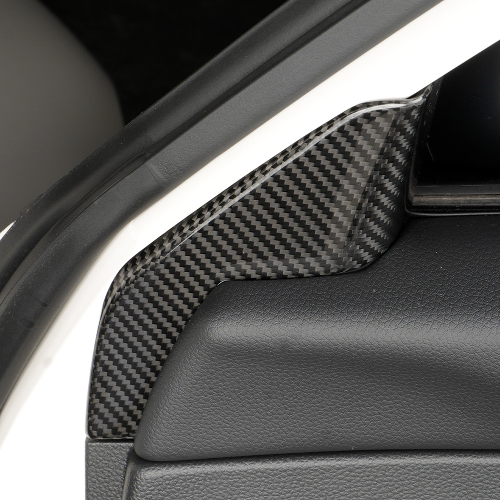 Create Carbon Dry Carbon Fiber Wind Deflectors for Honda Civic Type R FL5 (11th Gen)