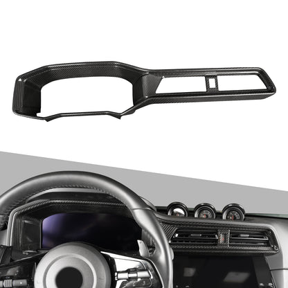 CREATE CARBON Dry Carbon Fiber Gauge Cluster Hood Cover for Nissan Z / Fairlady Z RZ34 2023+