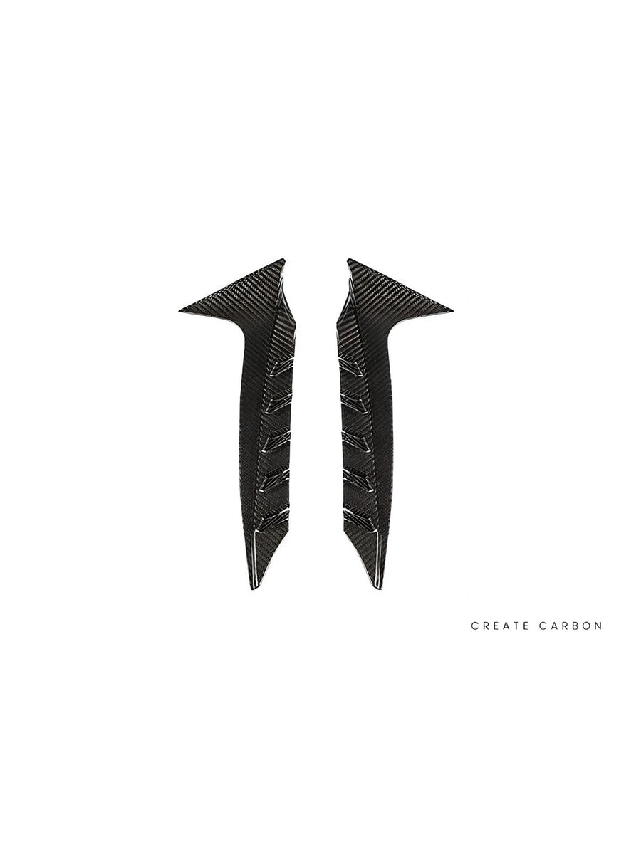 CREATE CARBON | Honda Civic Type R FL5 Side Fender Vent Covers – Dry Carbon Fiber