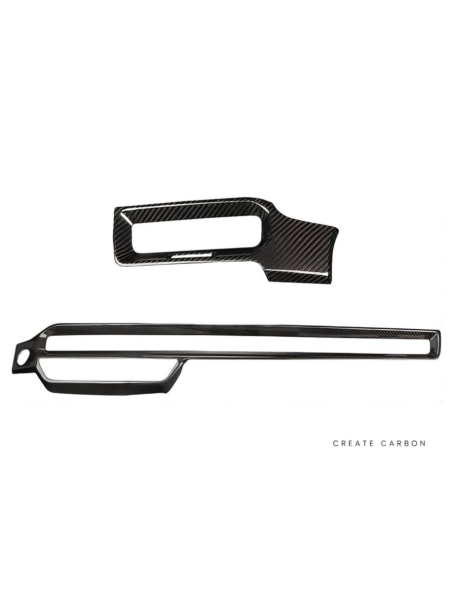 CREATE CARBON | Honda Civic Type R FL5 Dashboard Air Vent Trim (LHD) – Dry Carbon Fiber