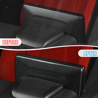 Create Carbon Dry Carbon Fiber Center Screen Back Cover (1PC) for HONDA CIVIC Type R FL5 2023+