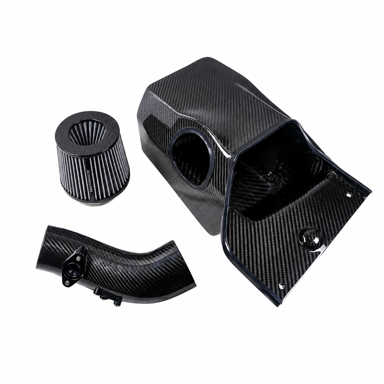 CREATE CARBON Dry Carbon Fiber Cold Air Intake System For Honda Civic Type R FL5 2023+ Performance
