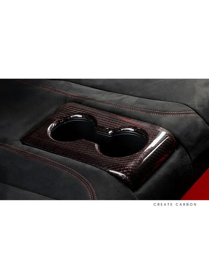 Rear Cup Holder Cover for Honda Civic Type R FL5, additional product view 4