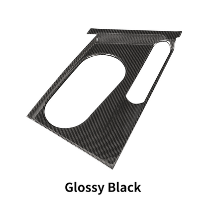 Create Carbon Dry Carbon Fiber Cup Holder Panel Cover for Hyundai Elantra N 2022+ (LHD)