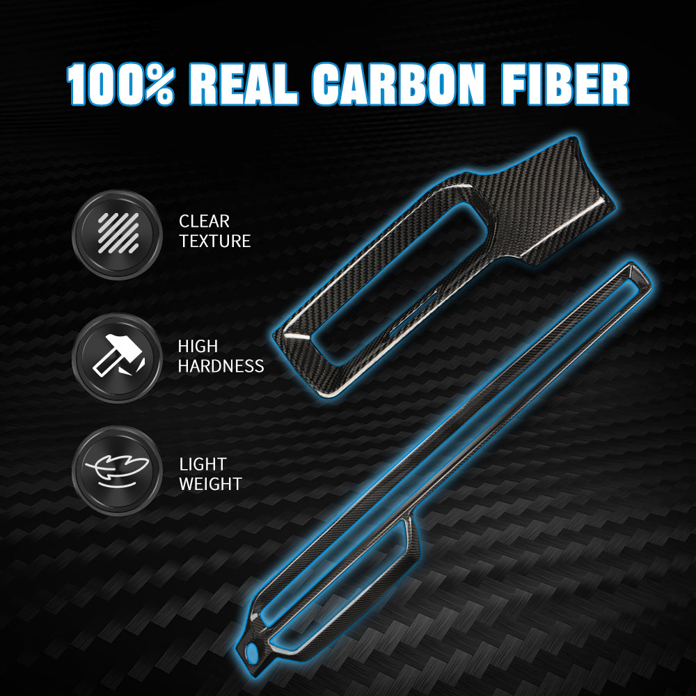 Create Carbon Dry Carbon Fiber Dashboard Air Vent Trim for Honda Civic 11th Gen & Type R FL5