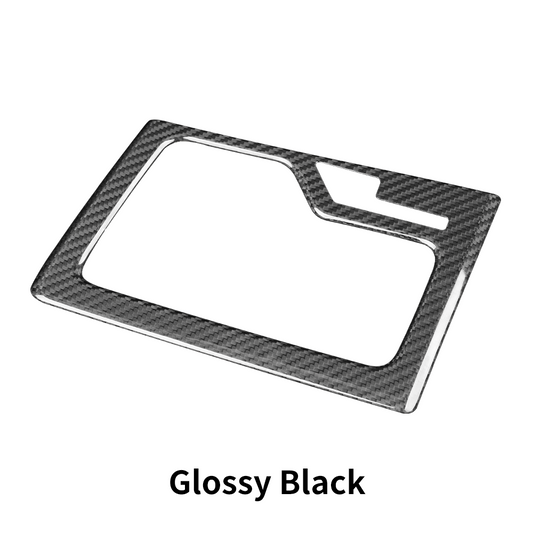 Dry Carbon Fiber Gear Shift Panel Cover for Hyundai Elantra N 2022+ (LHD)