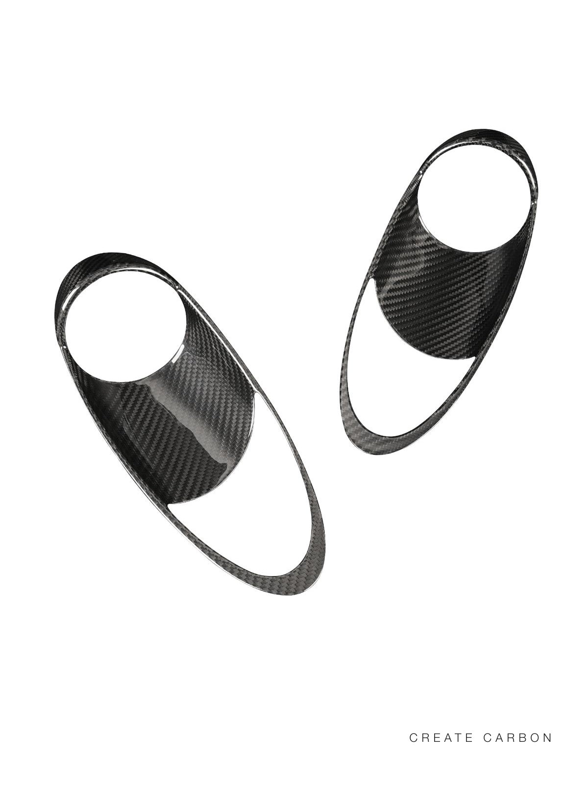 Nissan Z RZ34 dry carbon inner door handle trim covers