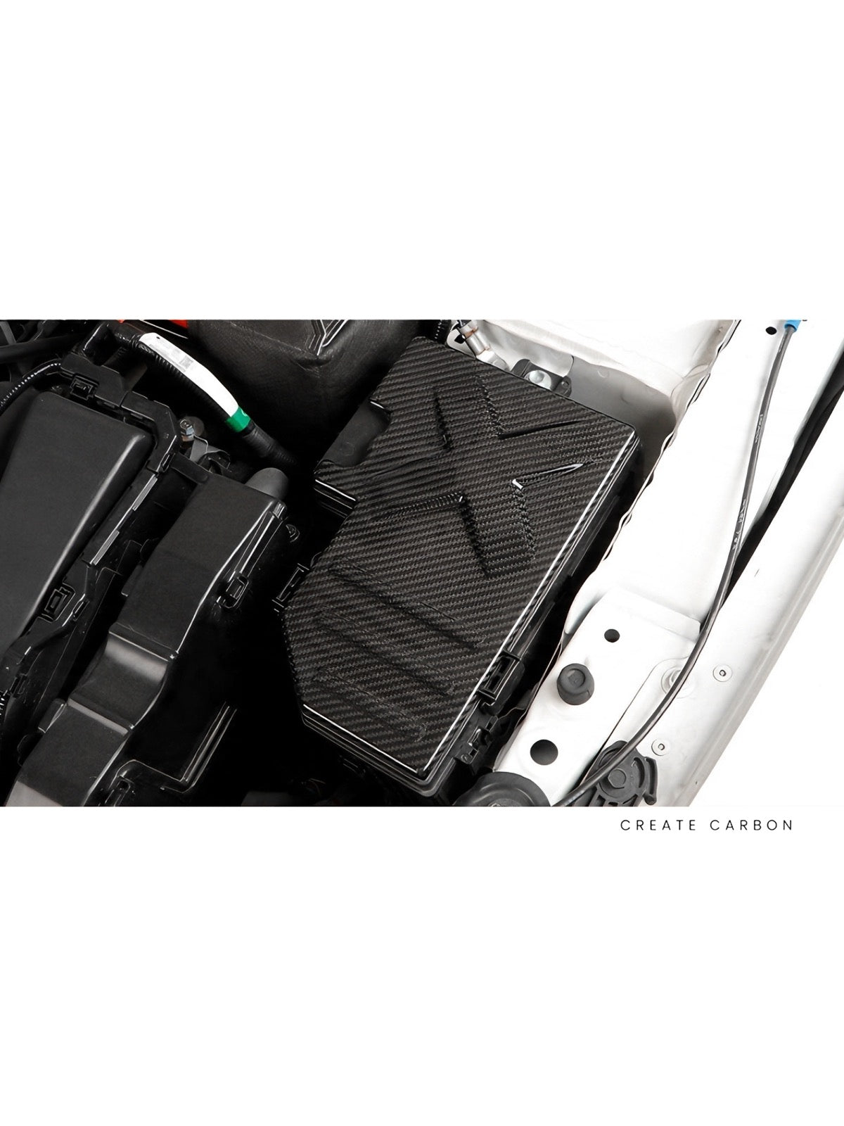 Fuse Box Cover Trim for Honda Civic Type R FL5, additional product view 4