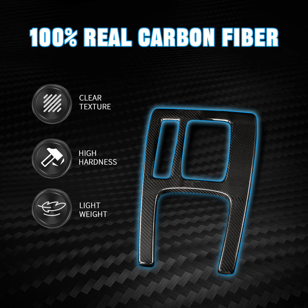 Create Carbon Dry Carbon Fiber Gear Shift Panel Cover for Honda Civic Type R FL5