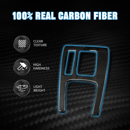 Create Carbon Dry Carbon Fiber Gear Shift Panel Cover for Honda Civic Type R FL5