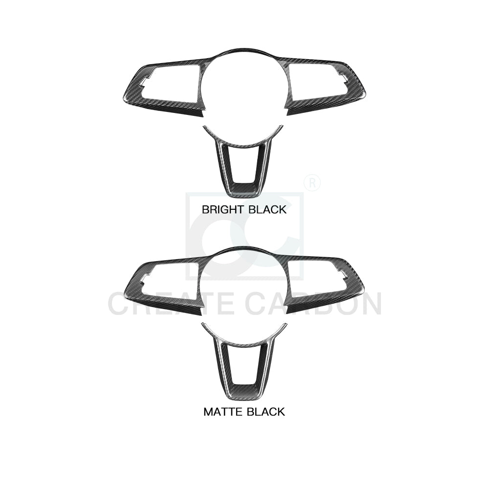 Create Carbon Dry Carbon Fiber Steering Wheel Cover for Nissan Z RZ34 Fairlady Z 2023-2026+