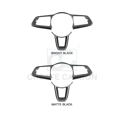 Create Carbon Dry Carbon Fiber Steering Wheel Cover for Nissan Z RZ34 Fairlady Z 2023-2026+