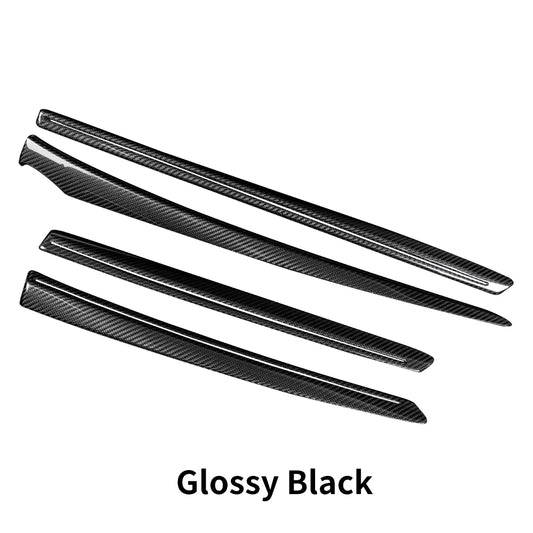Dry Carbon Fiber Door Panel Trim Cover for Tesla Model Y (2025-2027+) | Standard, Premium, Performance | Juniper