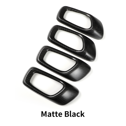 Create Carbon 4pcs Dry Carbon Fiber Inner Door Handle Cover For Honda Civic Typer FL5 2023+