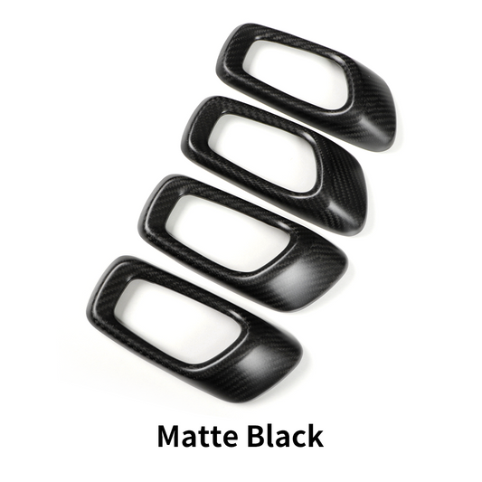 Create Carbon 4pcs Dry Carbon Fiber Inner Door Handle Cover For Honda Civic Typer FL5 2023+
