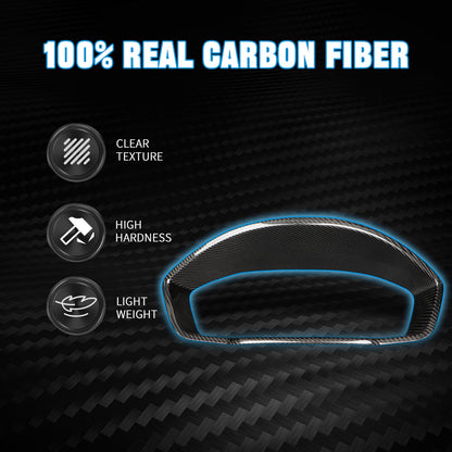 Create Carbon Dry Carbon Fiber Gauge Cluster Trim Cover for Honda Civic 11th Gen & Type R FL5