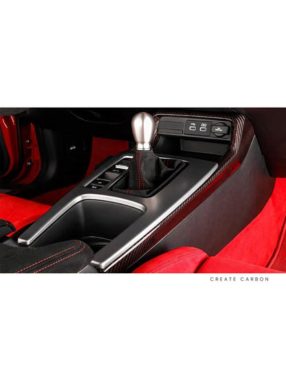 Center Console Side Trim, 3-Piece Set for Honda Civic Type R FL5, additional product view 5