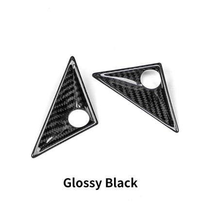 Create Carbon Dry Carbon Fiber Side Camera Covers for Tesla Cybertruck 2024-2026+