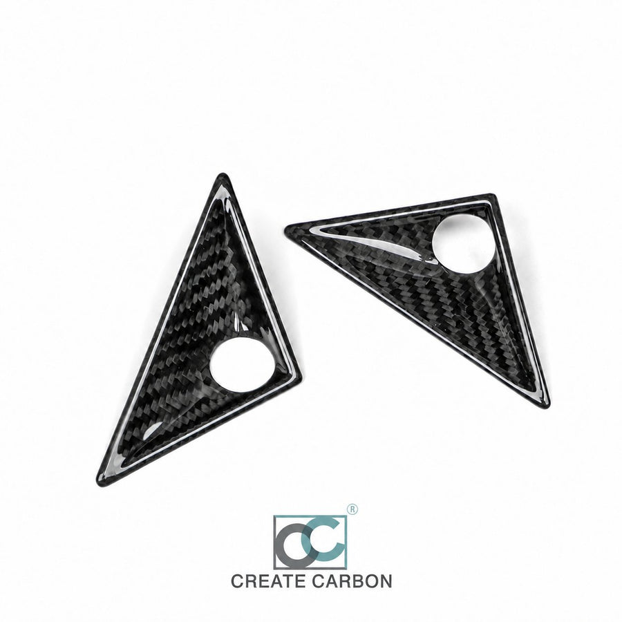 Tesla Cybertruck Side Camera Covers (2024–2026) | Dry Carbon