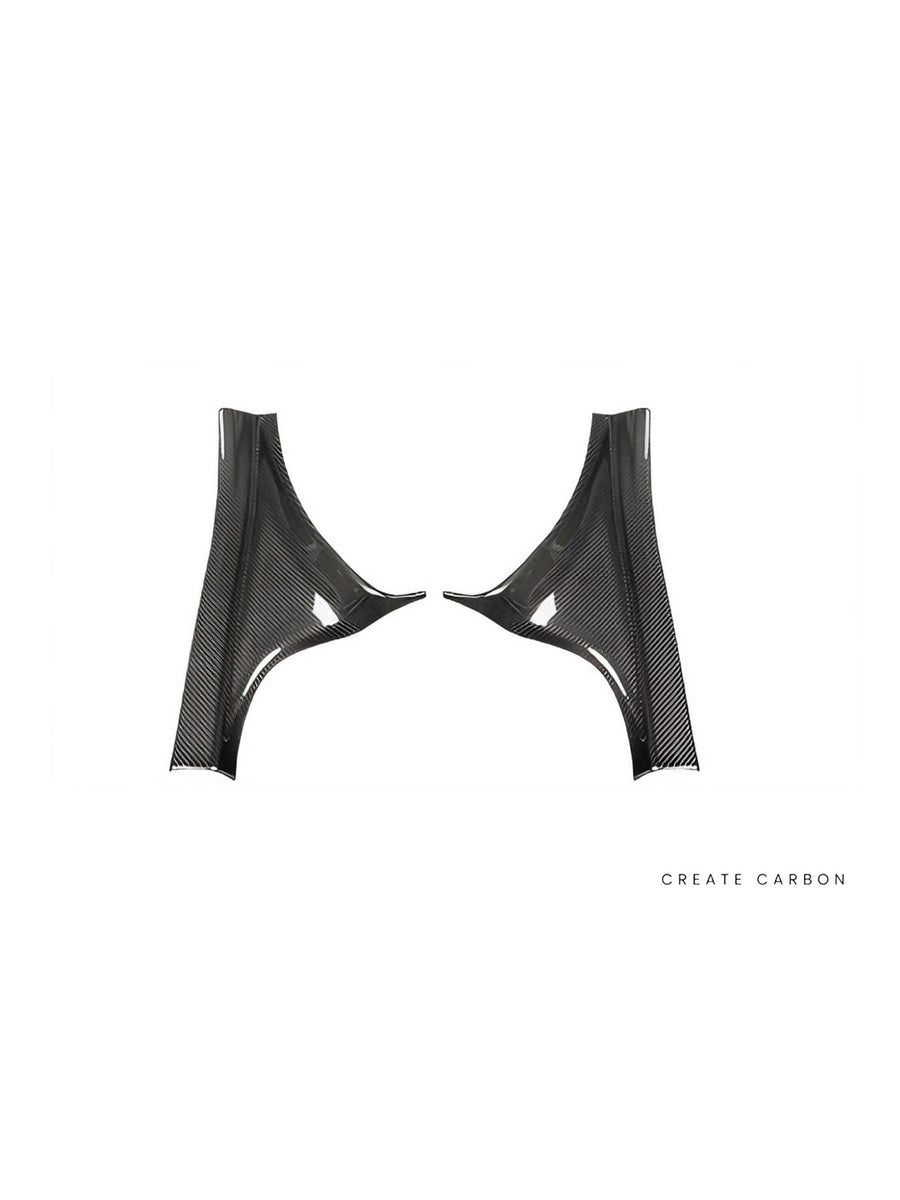 CREATE CARBON | Honda Civic Type R FL5 Door Sill Protector Set – Dry Carbon Fiber
