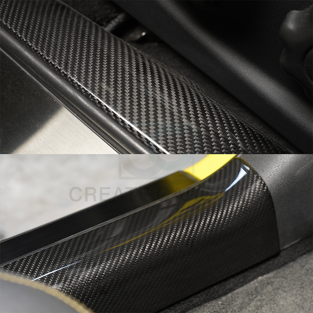 Nissan Z Dry Carbon Fiber Door Sill Covers for Nissan Z RZ34 2023+