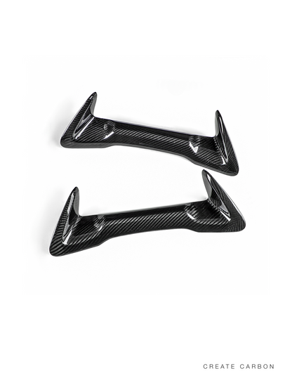 Toyota GR Corolla dry carbon headrest garnish