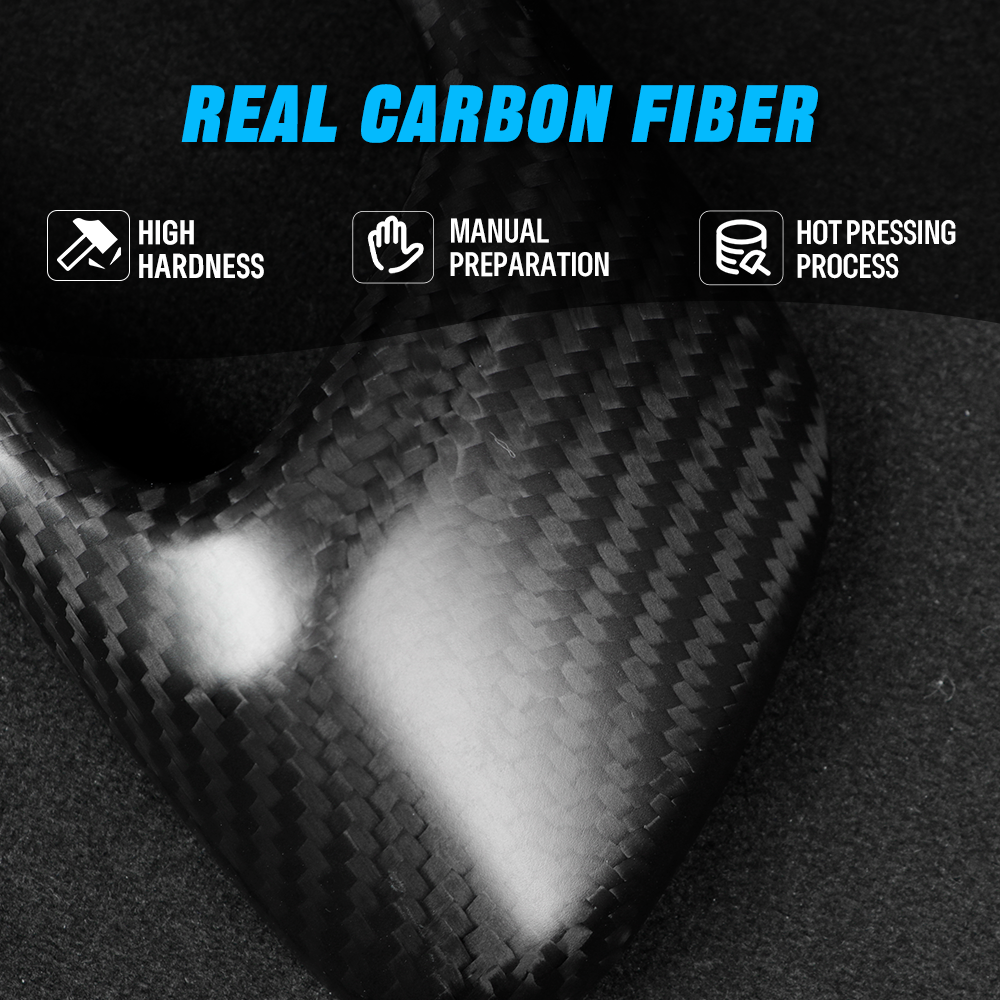 Create Carbon 4pcs Dry Carbon Fiber Inner Door Handle Cover For Honda Civic Typer FL5 2023+