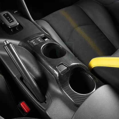 Create Carbon Dry Carbon Fiber Center Console Cup Holder Insert for Nissan Z RZ34 400Z Fairlady Z 2023-2026+