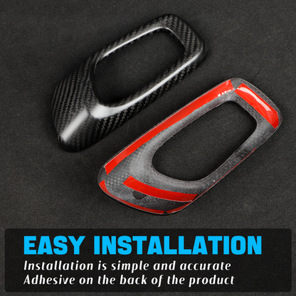 Create Carbon 4pcs Dry Carbon Fiber Inner Door Handle Cover For Honda Civic Typer FL5 2023+