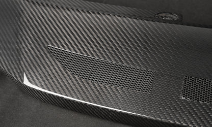 Create Carbon Dry Carbon Fiber Front Bumper Upper Grille Cover Replacement for HONDA CIVIC Type R FL5
