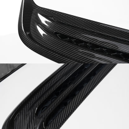 Create Carbon Dry Carbon Fiber Hood Vent Grille for Honda Civic Type R FL5 2023-2026+