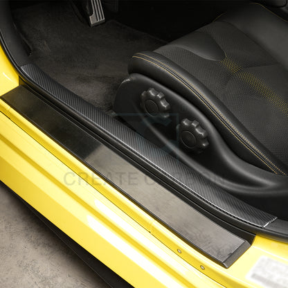 Nissan Z Dry Carbon Fiber Door Sill Covers for Nissan Z RZ34 2023+