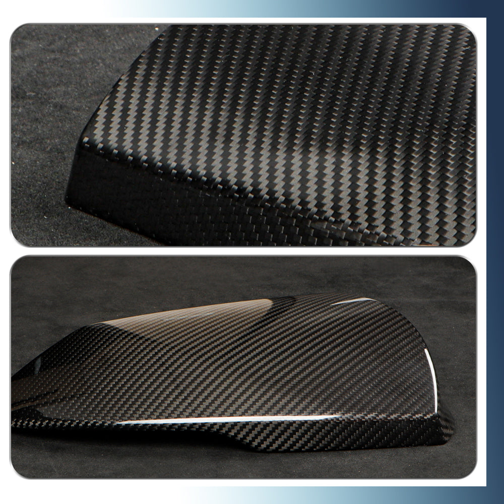 Create Carbon Dry Carbon Fiber Side Rearview Mirror Cover Caps for Hyundai Elantra N 2024+