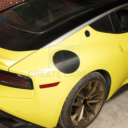 Create Carbon Dry Carbon Fiber Fuel Tank Cover for Nissan Z 400Z RZ34 Fairlady Z 2023-2026+
