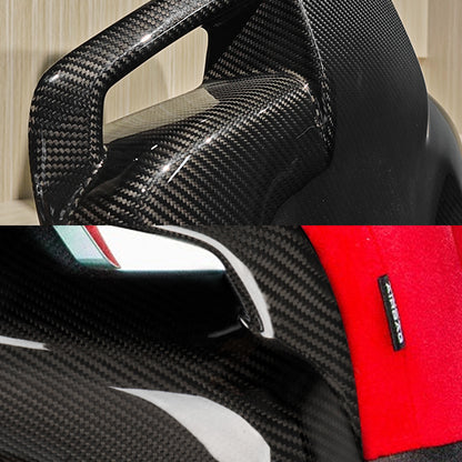 Create Carbon Carbon Fiber Backseat Cover for Honda 10th Gen Civic Type R FK8