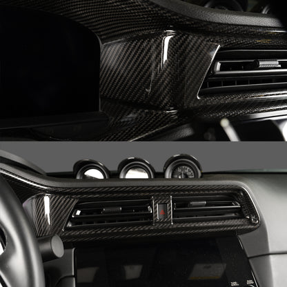 CREATE CARBON Dry Carbon Fiber Gauge Cluster Hood Cover for Nissan Z / Fairlady Z RZ34 2023+