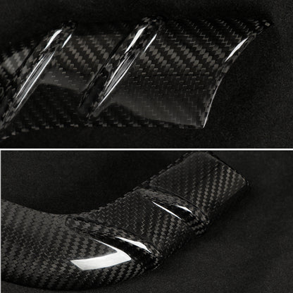 Create Carbon Premium Dry Carbon Fiber Side Mirror Strip Cover Set for Tesla Model Y Juniper 2025+