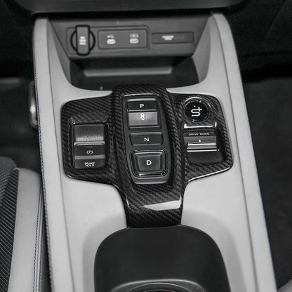 CREATE CARBON Dry Carbon Fiber Gear Shift Panel Cover Trim For Honda Prelude 2026(LHD)