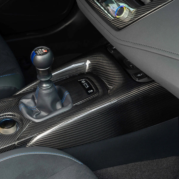 Create Carbon Dry Carbon Fiber Center Console Cover for Toyota GR Corolla 2023-2024