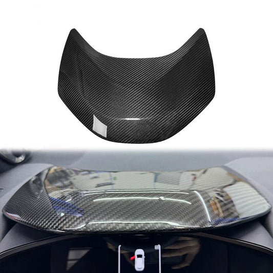 Create Carbon Carbon Fiber Dashboard Cover for 2023-2025 Toyota Corolla GR | Dry Carbon Fiber Instrument Cluster Sunshade Cover