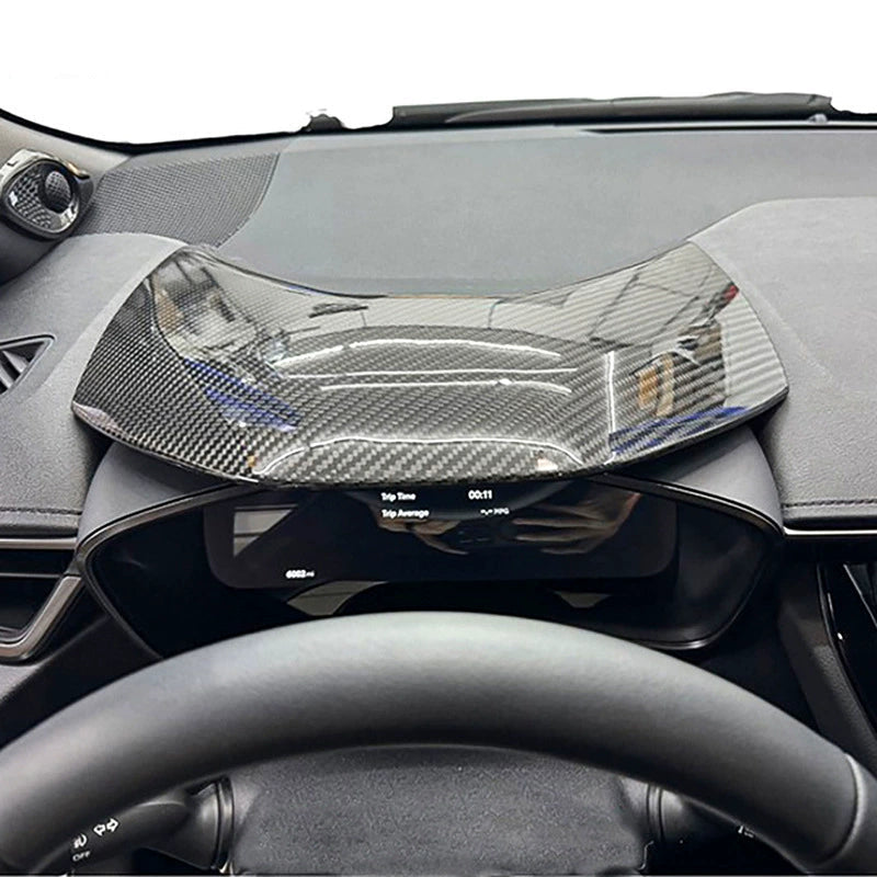 Create Carbon Carbon Fiber Dashboard Cover for 2023-2025 Toyota Corolla GR | Dry Carbon Fiber Instrument Cluster Sunshade Cover